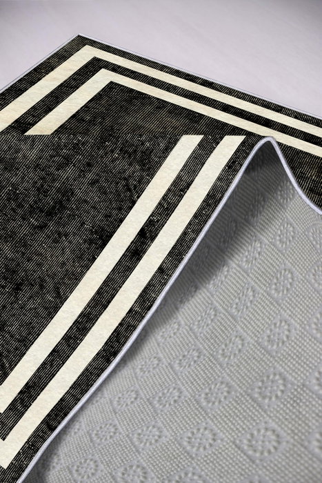 Conceptum Alfombra W837 Negro 80 x 120 cm